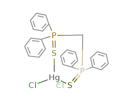 {1,2-bis(diphenylphosphinothioyl)ethane}dichloromercury(II)