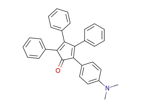 2,4-Cyclopentadien-1-one, 2-[4-(dimethylamino)phenyl]-3,4,5-triphenyl-