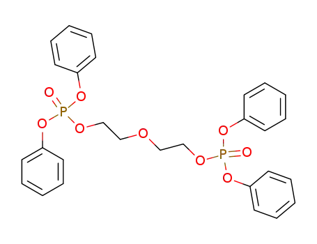 Molecular Structure of 52468-37-8 (Diethylenglykol-diphosphorsaeure-tetraphenylester)