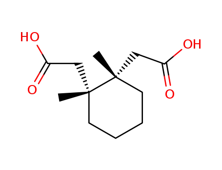 cis-1,2-Dimethyl-cyclohexan-1,2-diessigsaeure