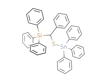(C<sub>6</sub>H<sub>5</sub>)3SiC(SSn(C<sub>6</sub>H<sub>5</sub>)3)(C<sub>6</sub>H<sub>5</sub>)
