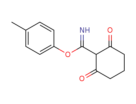 2-(p-Tolyloxyiminocarbonyl)-cyclohexandion-(1.3)