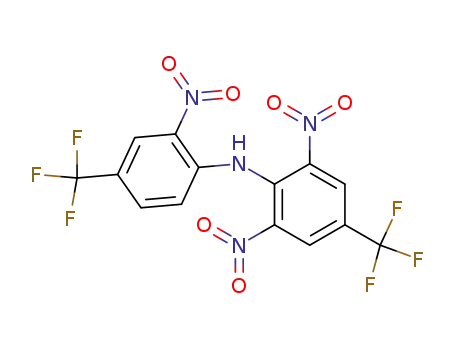 (2,6-Dinitro-4-trifluoromethyl-phenyl)-(2-nitro-4-trifluoromethyl-phenyl)-amine