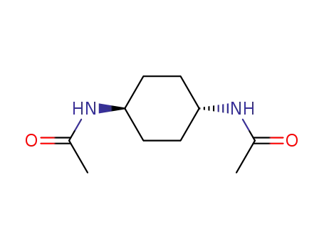 Molecular Structure of 2077-92-1 (Acetamide,N,N'-trans-1,4-cyclohexanediylbis- (9CI))