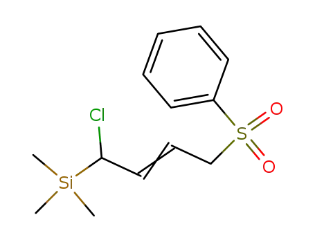 Silane, [1-chloro-4-(phenylsulfonyl)-2-butenyl]trimethyl-, (E)-