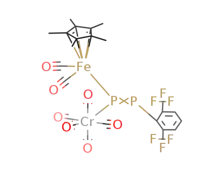 (η5-C6Me5)(CO)2FeP(Cr(CO)5)PC6H3(CF3)2-(2,6)