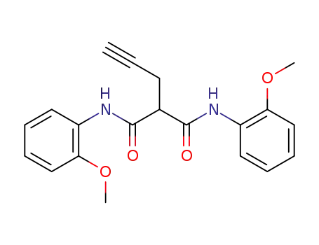 Propin-<sup>(2)</sup>-yl-malonsaeure-di-(o-anisidid)