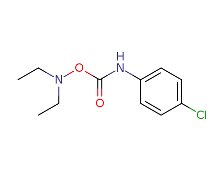 Molecular Structure of 20915-06-4 (O-(p-Chlorphenyl-carbamoyl)-N,N-diethyl-hydroxylamin)