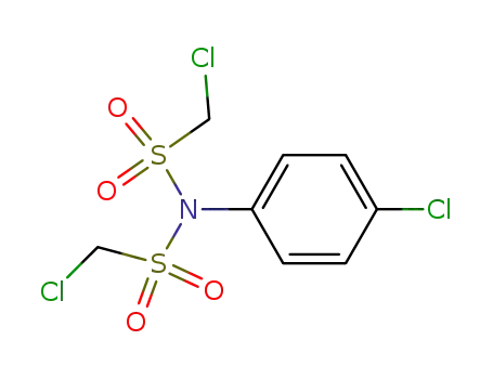 4-Chlor-N<sub>.</sub>N-bis-chlormethansulfonyl-anilin