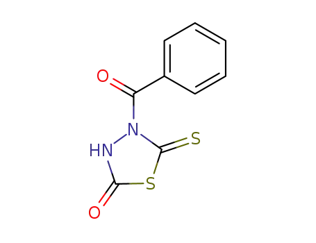 Molecular Structure of 65004-16-2 (1,3,4-Thiadiazolidin-2-one, 4-benzoyl-5-thioxo-)