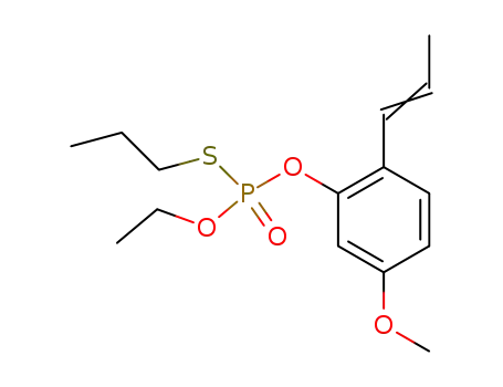 Thiophosphoric acid O-ethyl ester O'-[5-methoxy-2-((E)-propenyl)-phenyl] ester S-propyl ester