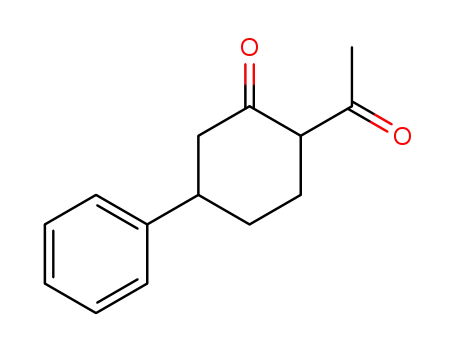 1-Acetyl-4-phenyl-cyclohexan-2-on