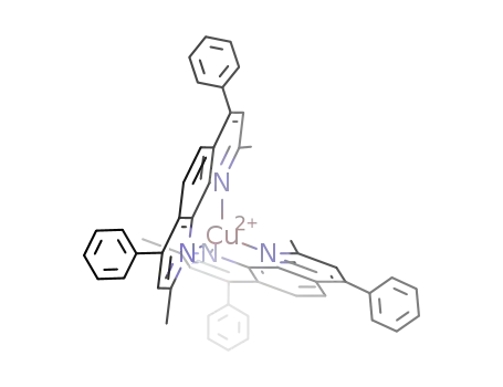 bis(2,9-dimethyl-4,7-diphenyl-1,10-phenanthroline)copper(II)<sup>(2+)</sup>