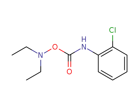 O-<o-Chlorphenyl-carbamoyl>-N,N-diethyl-hydroxylamin