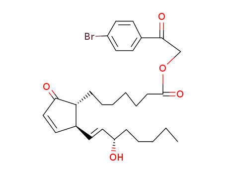 Prostaglandin A<sup>(1)</sup>-p-bromphenacylester