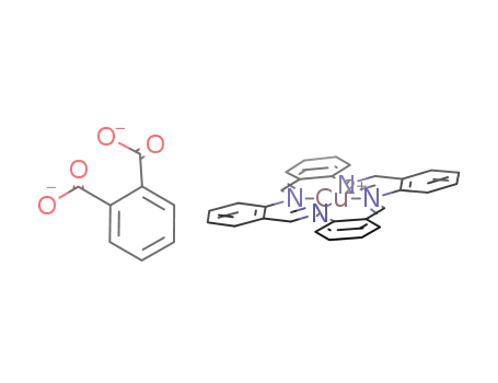 {Cu(tetrabenzo{b,f,j,n}{1,5,9,13}tetraazacyclohexadecine)} phthalate