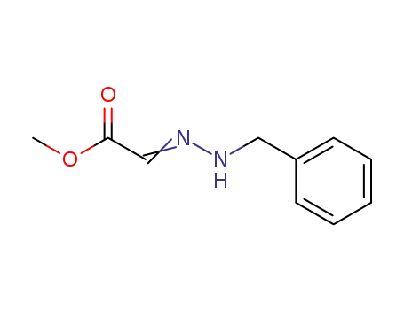 Molecular Structure of 60432-22-6 (Acetic acid, [(phenylmethyl)hydrazono]-, methyl ester)
