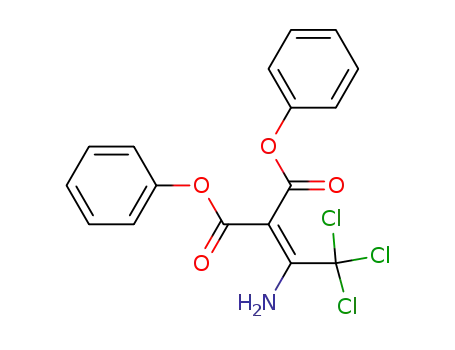 1-Trichlormethyl-2,2-dicarbophenoxy-vinylamin
