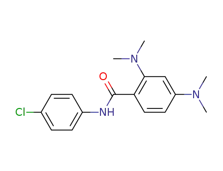 2,4-Dimethylamino-N-<p-chlorphenyl>-benzamid