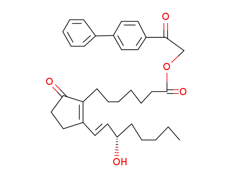 Prostaglandin B<sup>(1)</sup>-p-phenylphenacylester