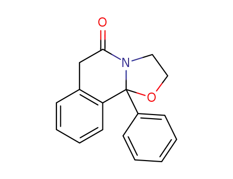 10b-phenyl-2,3,6,10b-tetrahydro-oxazolo[2,3-<i>a</i>]isoquinolin-5-one