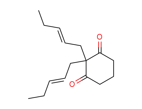 2,2-Bis-<penten-(2t)-yl>-cyclohexandion-(1,3)
