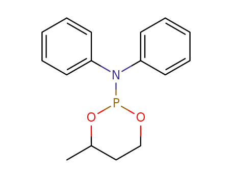 1,3,2-Dioxaphosphorinan-2-amine, 4-methyl-N,N-diphenyl-