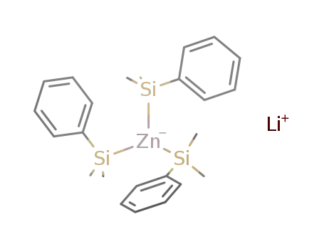 Zincate(1-), tris(dimethylphenylsilyl)-, lithium
