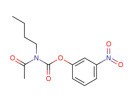 Carbamic acid, acetylbutyl-, 3-nitrophenyl ester