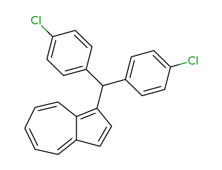 1-<p,p'-Dichlor-benzhydryl>-azulen