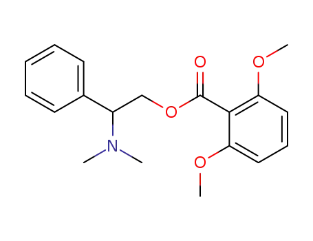 2,6-Dimethoxy-benzoic acid 2-dimethylamino-2-phenyl-ethyl ester