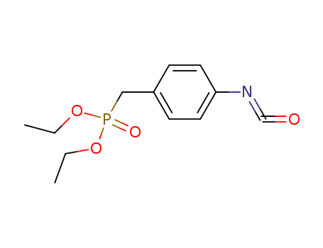 p-Isocyanatobenzylphosphonsaeure-diaethylester