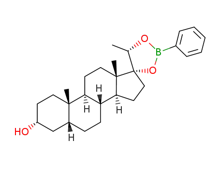 (20S)-17,20-[(Phenylboranediyl)bis(oxy)]-5β-pregnan-3α-ol