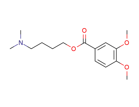3,4-Dimethoxy-benzoic acid 4-dimethylamino-butyl ester