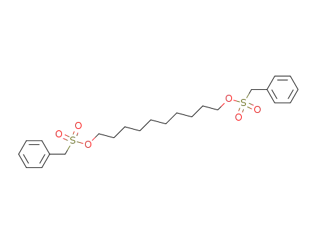 Molecular Structure of 61801-08-9 (Benzenemethanesulfonic acid, 1,10-decanediyl ester)