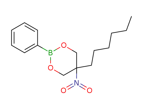 5-hexyl-5-nitro-2-phenyl-[1,3,2]dioxaborinane