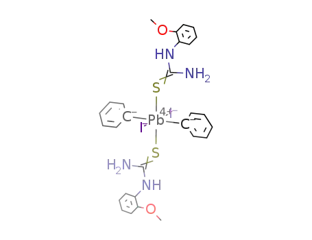 diiododiphenylbis(o-methoxyphenylthiourea)lead(IV)