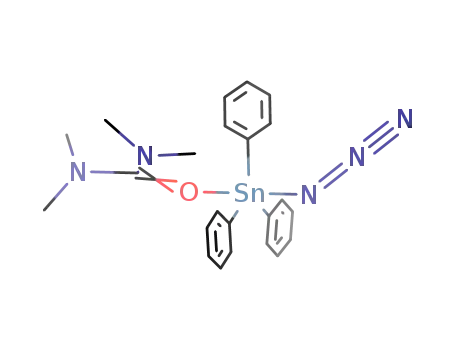 Sn(C<sub>6</sub>H<sub>5</sub>)3N<sub>3</sub>((CH<sub>3</sub>)2NCON(CH<sub>3</sub>)2)