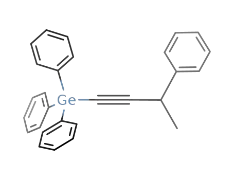 Germane, triphenyl(3-phenyl-1-butynyl)-