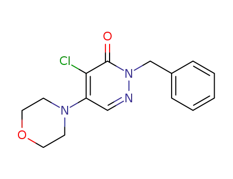 2-benzyl-4-chloro-5-morpholin-4-yl-2<i>H</i>-pyridazin-3-one