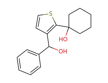3-Thiophenemethanol, 2-(1-hydroxycyclohexyl)-a-phenyl-