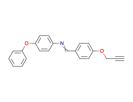 (4-Phenoxy-phenyl)-[1-(4-prop-2-ynyloxy-phenyl)-meth-(Z)-ylidene]-amine