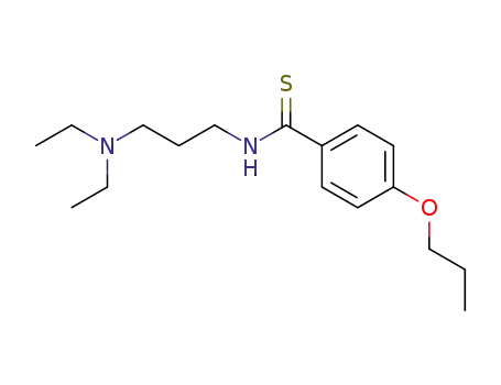 N-[3-(ジエチルアミノ)プロピル]-p-プロポキシチオベンズアミド