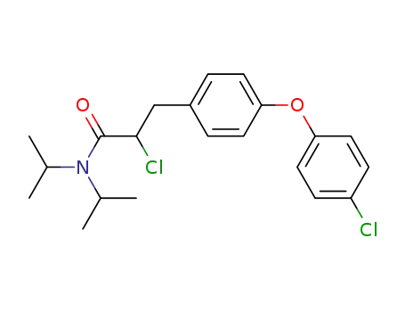 2-Chloro-3-[4-(4-chloro-phenoxy)-phenyl]-N,N-diisopropyl-propionamide