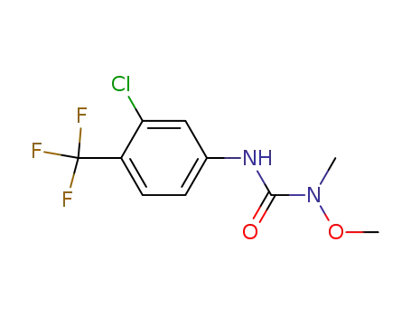 Molecular Structure of 23742-93-0 (C<sub>10</sub>H<sub>10</sub>ClF<sub>3</sub>N<sub>2</sub>O<sub>2</sub>)