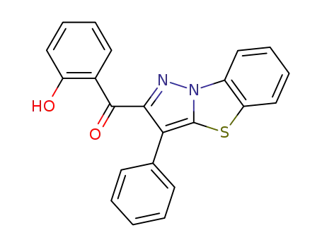 2-(o-hydroxybenzoyl)-3-phenylimidazo<5,1-b>benzothiazole