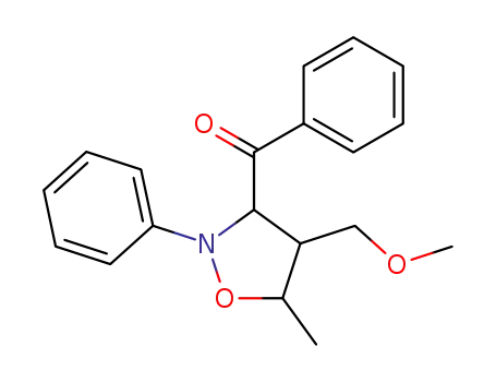 (4-Methoxymethyl-5-methyl-2-phenyl-isoxazolidin-3-yl)-phenyl-methanone