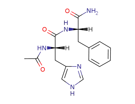 Ac-His-Phe-NH<sub>2</sub>