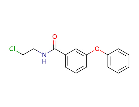 Molecular Structure of 65261-25-8 (Benzamide, N-(2-chloroethyl)-3-phenoxy-)
