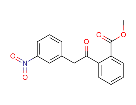 Benzoic acid, 2-[(3-nitrophenyl)acetyl]-, methyl ester